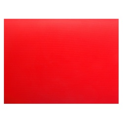 Доска разделочная 600х400х18 мм красный полипропилен