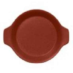 NFOPRD16BW Тарелка -кроншель d=16 см., круглый, фарфор, NeoFusion Terra(коричневый)