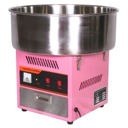 Аппарат для приготовления сахарной ваты Starfood ( диаметр - 520 мм), розовый