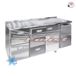 Среднетемпературный холодильный стол СХСн-600-0/4, 4 ящика негастронорм. 1200*600*850
