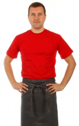 Футболка мужская красная с коротким рукавом (Размер 48)