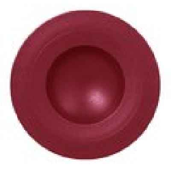 NFCLXD26DR Тарелка круглая d=26 см., глубокая, фарфор, NeoFusion Magma(красный)