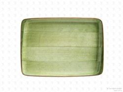 Bonna THERAPY AURA Блюдо прямоугольное ATH MOV 41 DT (36х25 см, зеленый)