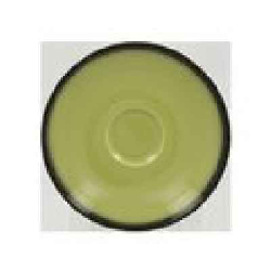 LECLSA13LG Блюдце круг. d=13 см., для чашки 9cl, фарфор,цвет салатный, Lea