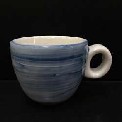 Чашка 80 мл, голубая,серия MADISON