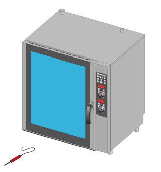 Печь пароконвекционная газовая TECNOINOX GFB10DS