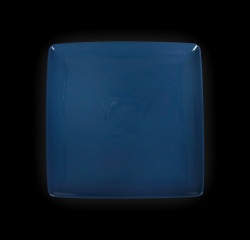 Блюдо квадратное «Corone» 264х264мм синее