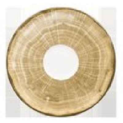 WDCLSA13MG Блюдце круг. зелен. d=13 см., для арт.WDCLCU09, фарфор, WoodArt