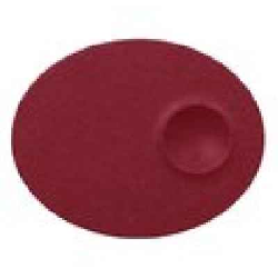 NFMROP18DR Тарелка овальная 18х11 см., плоская, фарфор, NeoFusion Magma(красный)