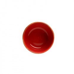 Салатник 16 см фарфор цвет красный [368216]