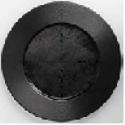 EDFP31 Тарелка круглая d=31 см., плоская, фарфор,цвет черный, Edge