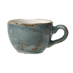 Чашка чайная «Крафт»; фарфор; 225мл; D=9,H=6,L=12см; синий