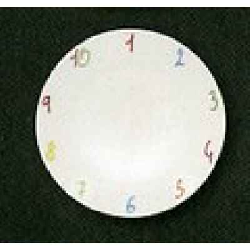 NN18012001 Тарелка круглая d=18 см., плоская, фарфор, Skola