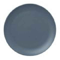NFNNPR31GY Тарелка круглая d=31 см., плоская, фарфор, NeoFusion Stone(серый)