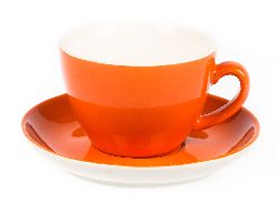 Чайная пара Barista (Бариста) 300 мл, оранжевый цвет, P.L. Proff Cuisine