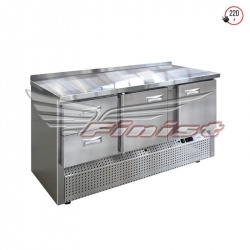 Среднетемпературный холодильный стол СХС - 700 - 2 2 двери, борт 1400х700х950