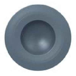 NFGDDP23GY Тарелка круг. d=23 см., глубокая, фарфор, NeoFusion Stone(серый)