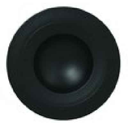 NFGDDP23BK Тарелка круг. d=23 см., глубокая, фарфор, NeoFusion Volcano(черный)