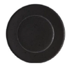 Тарелка мелкая 23 см, черно/синяя,керамика TERRA NOIR