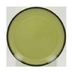 LENNPR18LG Тарелка круг. d=18 см., плоская, фарфор,цвет салатный, Lea