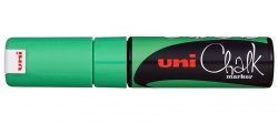 МАРКЕР 8мм Зеленый неон для меловых и стекл. поверхностей Uni Chalk PWE-8K[69945]