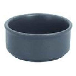 NFBABR02GY Кокотница круг. d=8 см., 10cl, фарфор, NeoFusion Stone(серый)