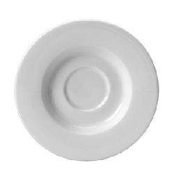 Блюдце «Монако Вайт» фарфор; D=11.2,H=1.8см; белый