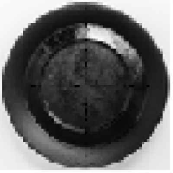 EDSA19 Блюдце круг. d=19 см., для бульонницы арт.EDCS35, фарфор,цвет черный, Edge