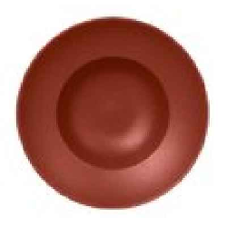NFCLXD26BW Тарелка круглая d=26 см., глубокая, фарфор, NeoFusion Terra(коричневый)