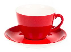 Чайная пара Barista (Бариста) 200 мл, красный цвет, P.L. Proff Cuisine