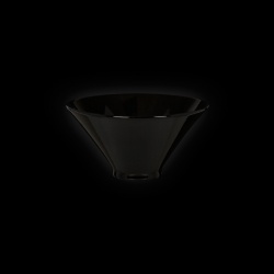 Салатник круглый «Corone» 1200 мл черный