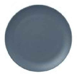 NFNNPR24GY Тарелка круглая d=24 см., плоская, фарфор, NeoFusion Stone(серый)