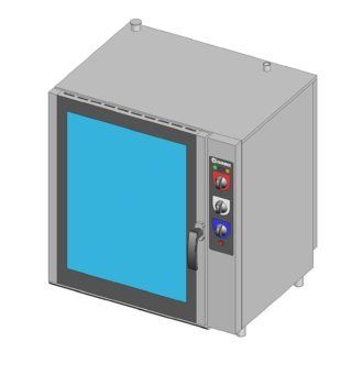 Печь пароконвекционная газовая TECNOINOX GFB10M