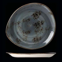 Тарелка асимметричная 15,5 см - голуб. Craft Blue- Plate 15,5 cm