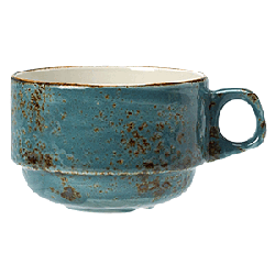 Чашка кофейная «Крафт» фарфор; 100мл; D=6.5,H=5,L=8.5см; синий