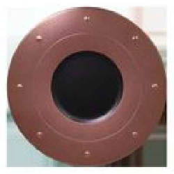 MFGDRP31BB Тарелка круглая,борт цвет бронзовый d=31 см., плоская, фарфор, Metalfusion