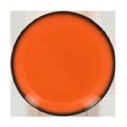 LENNPR15OR Тарелка круг. d=15 см., плоская, фарфор,цвет оранжевый, Lea