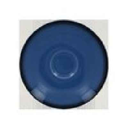 LECLSA17BL Блюдце круг. d=17 см., для чашки 28cl, фарфор,цвет синий, Lea