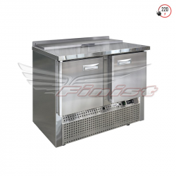 Среднетемпературный холодильный стол СХСн-700-2,2 двери негастронорм. 1400*700/850